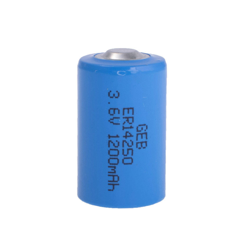 ER14250 (1/2AA) 3.6V 1200mAh (GEB) ER14250 (1/2AA) 3.6V 1200mAh (GEB)