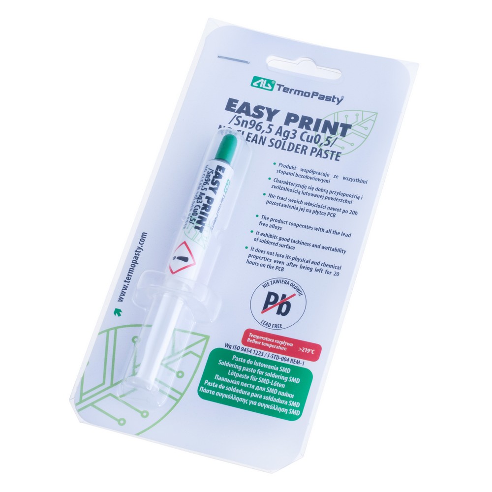 ESAC305/8 Lotpaste 217°C  96,5Sn/3Ag/0,5Cu 8g