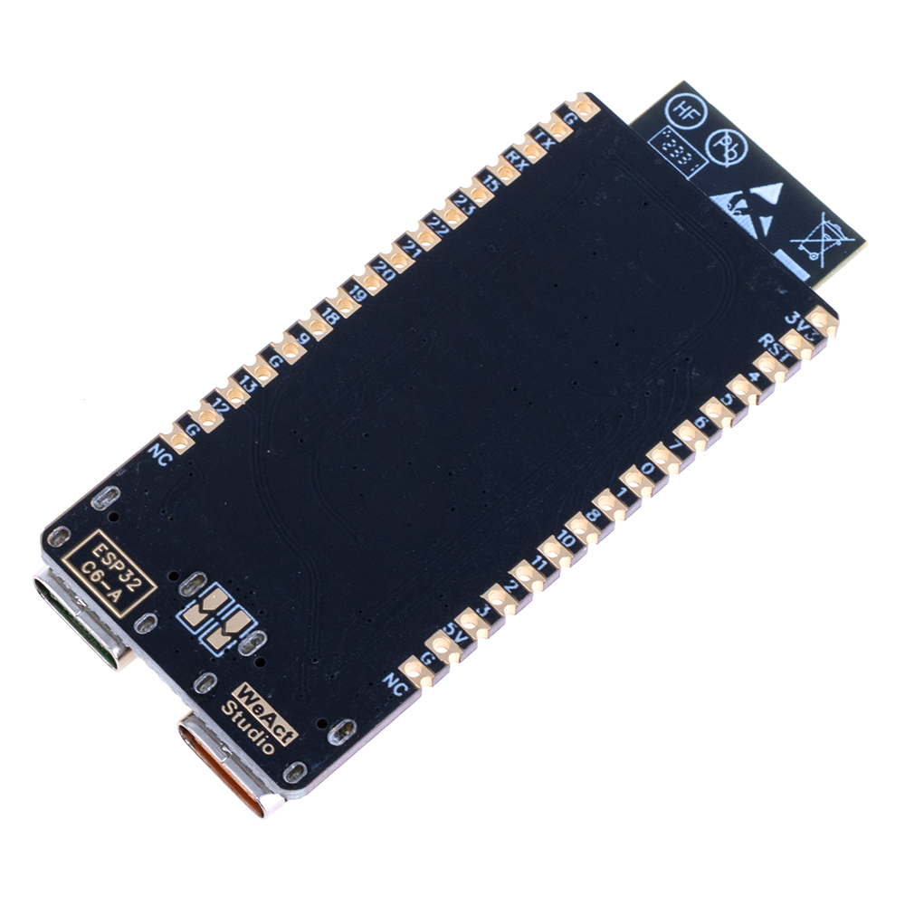 Налагоджувальна плата ESP32-C6-A-N8 (WeAct Studio)