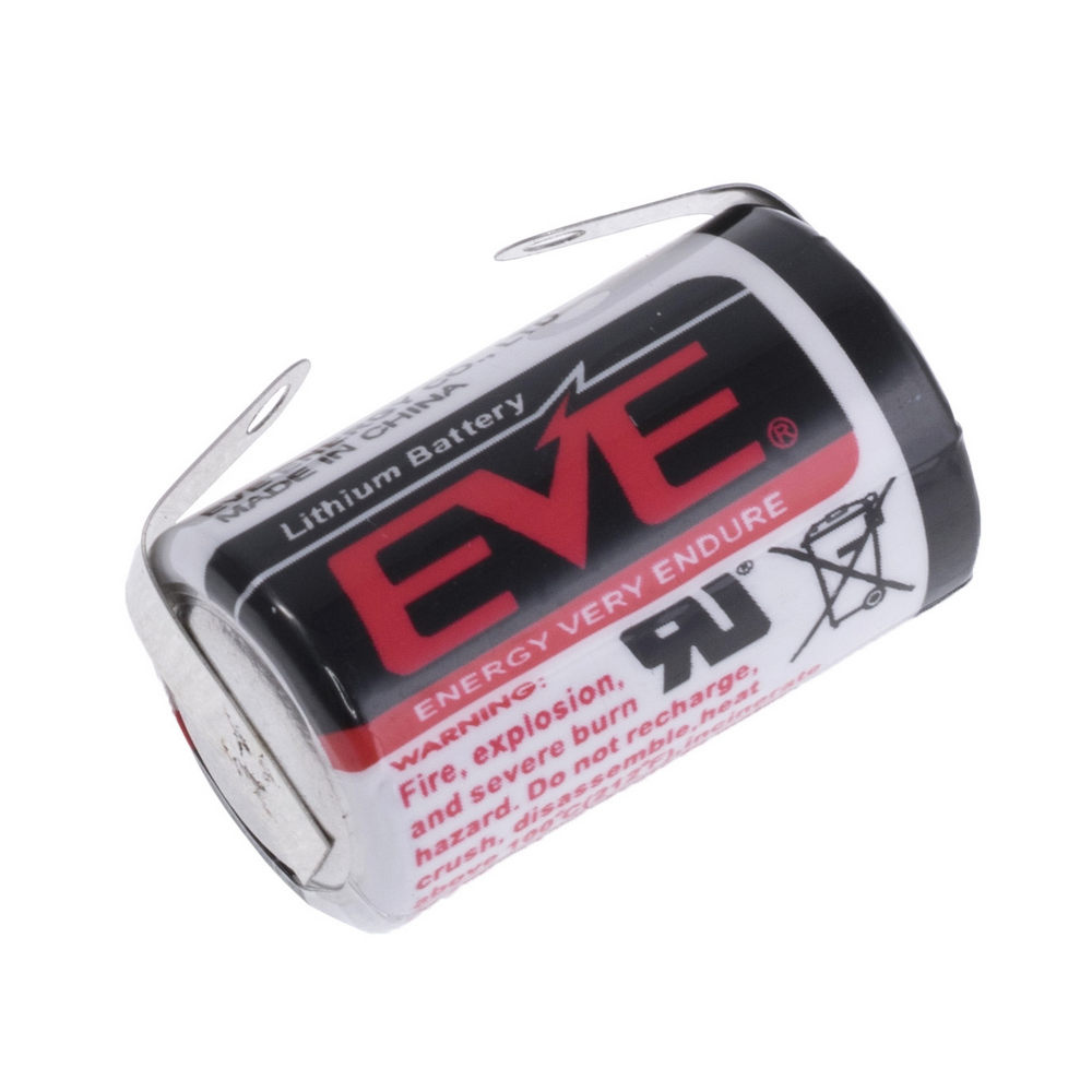 EVE-ER14250/CNR (Batterie Lithium 3,6V 1100mAh Schlussfolgerungen fur loten)