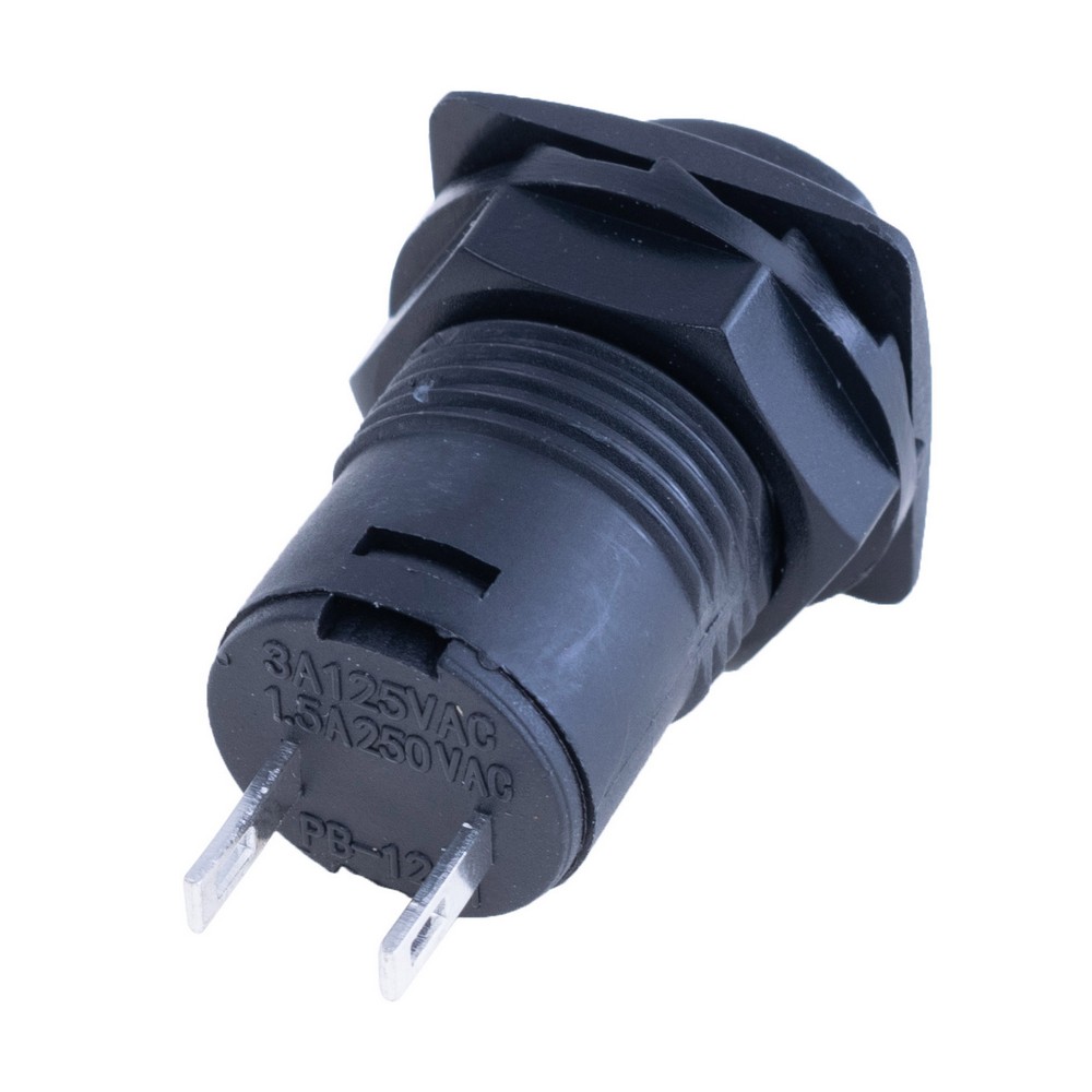Кнопка з фіксацією чорна DS-226