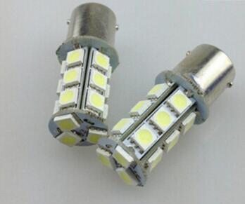 Лампа светодиодная White 18 SMD 5050, P21W/5W, BAY15D, 1157