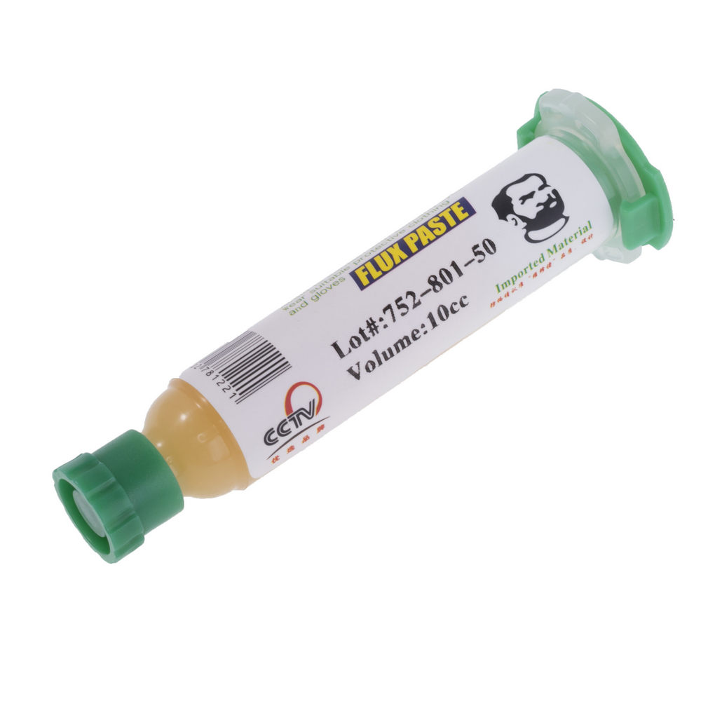 Mechanic Flussmittel Gel RMA-223-UV mittelaktiv Spritze 10ml BGA/SMD Löten