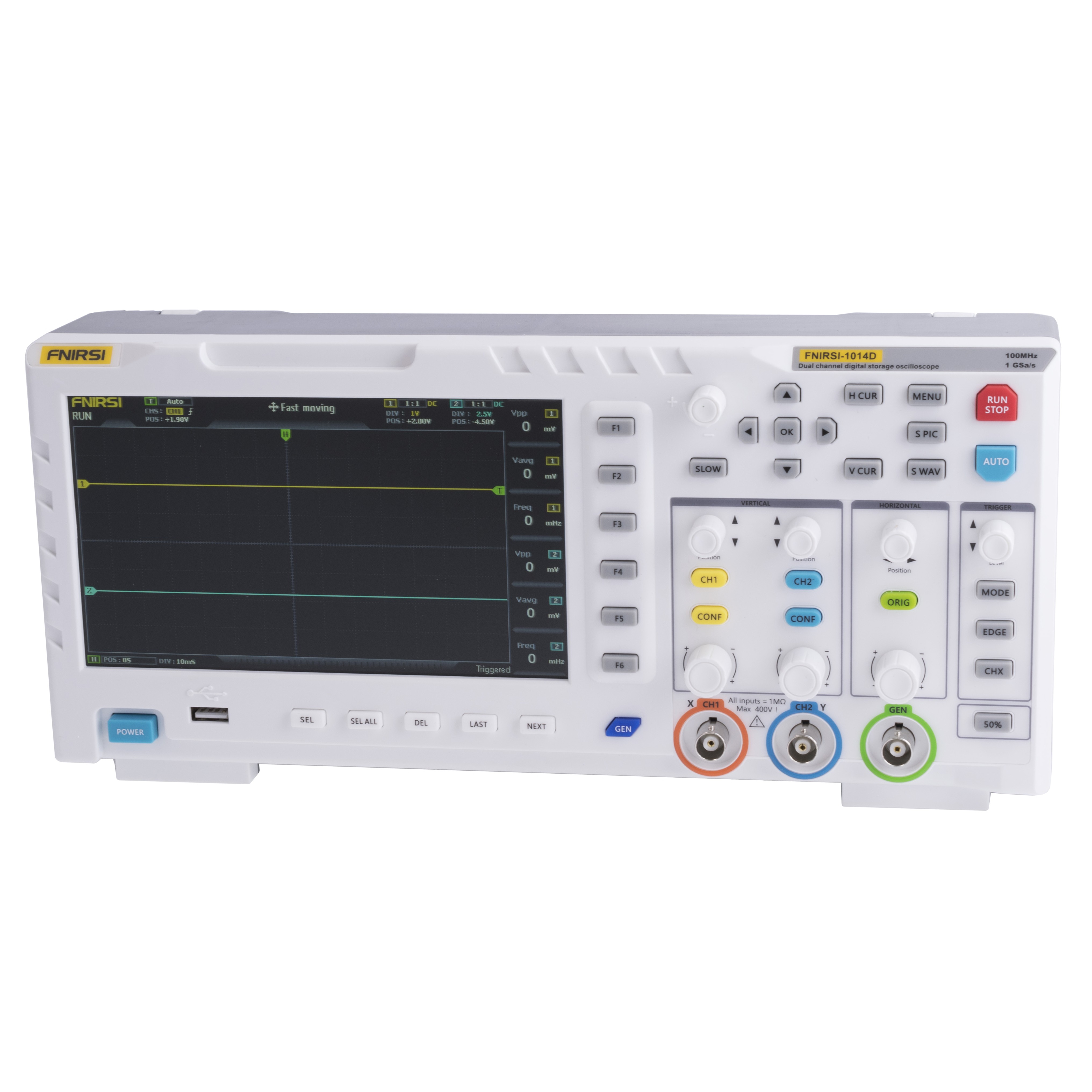 Цифровой осциллограф FNIRSI-1014D Цифровой осциллограф FNIRSI-1014D