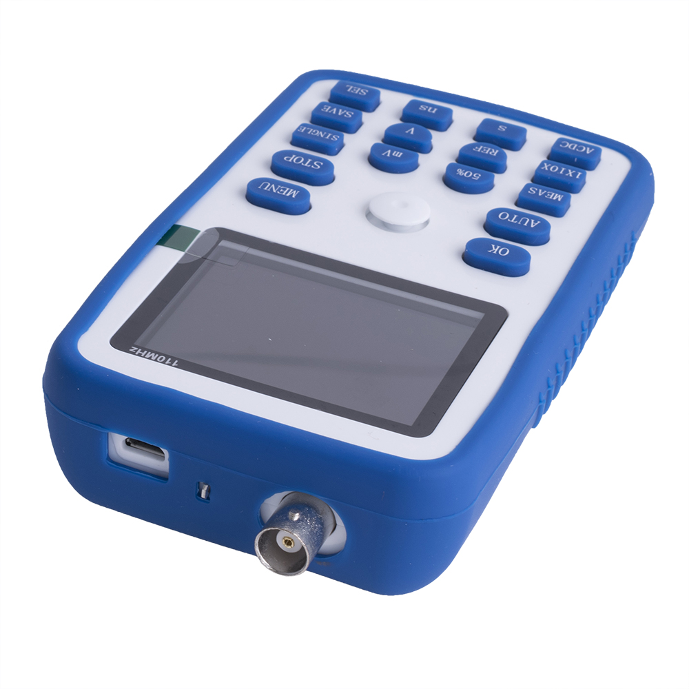 Осциллограф FNIRSI-1C15+ Professional Digital Oscilloscope 500MS/s Sampling Rate 110MHz