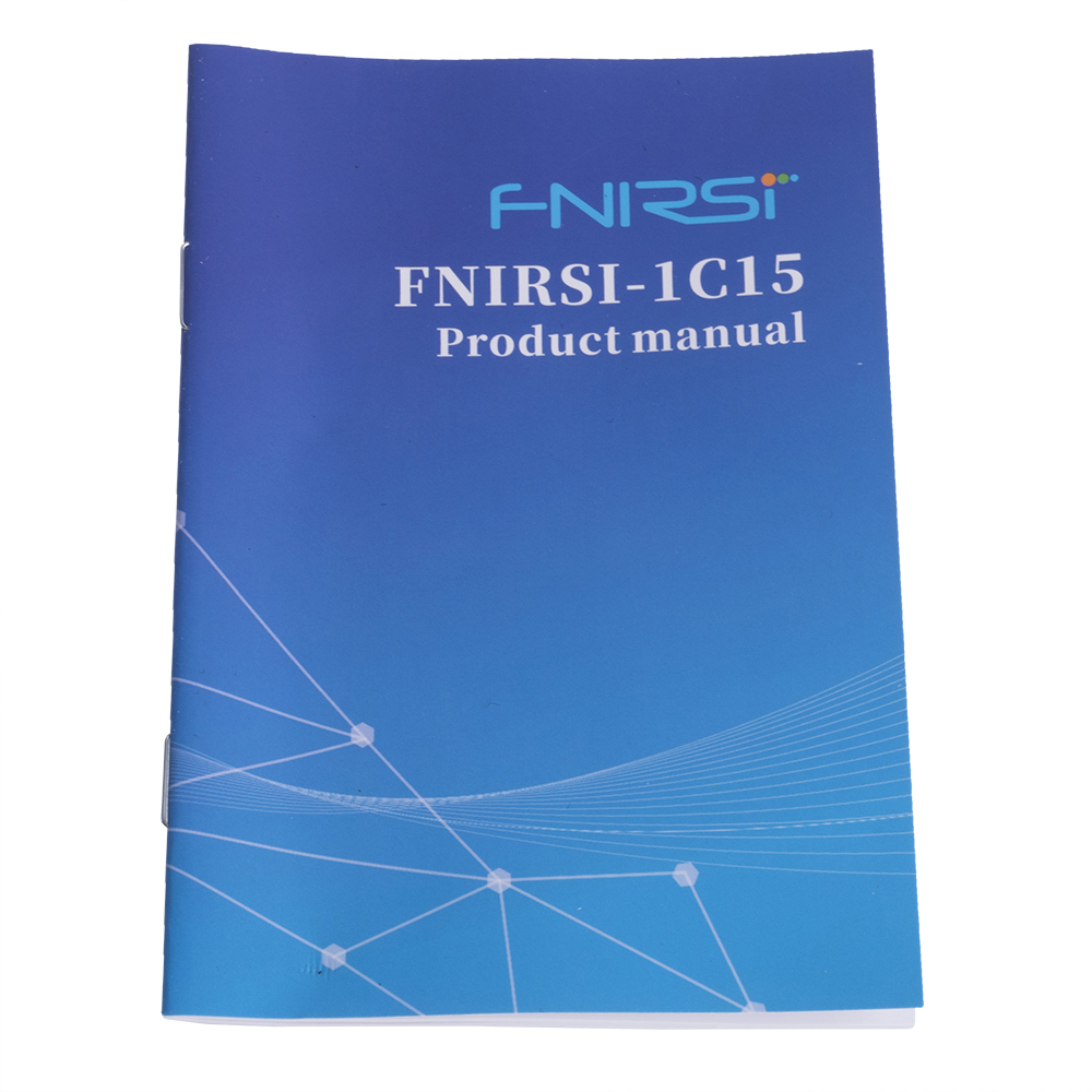 Осциллограф FNIRSI-1C15+ Professional Digital Oscilloscope 500MS/s Sampling Rate 110MHz