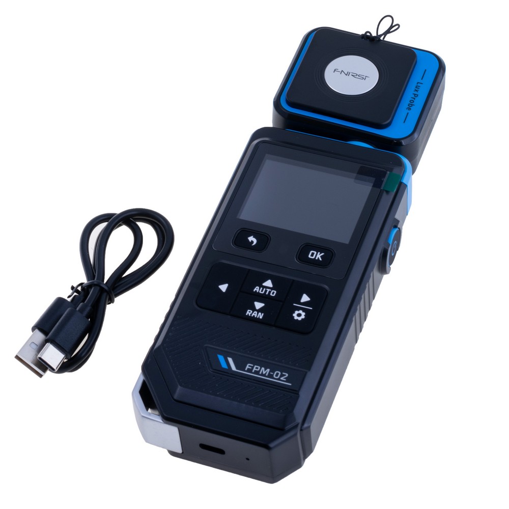 FNIRSI FPM-02 3-in-1 color screen illuminance meter