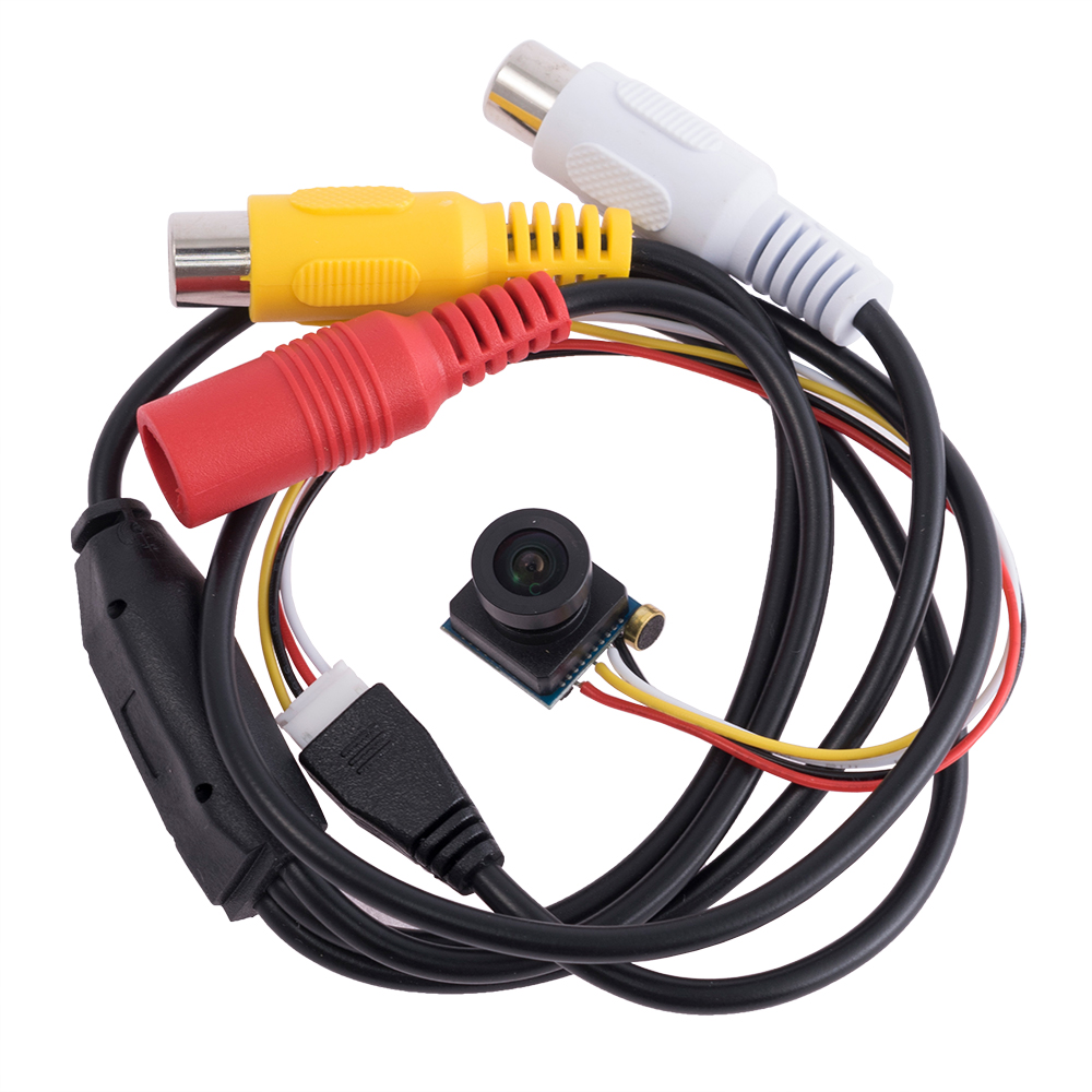 FPV мікро камера 1/4" HD CMOS PAL 2.1mm/140° FPV мікро камера 1/4" HD CMOS PAL 2.1mm/140°