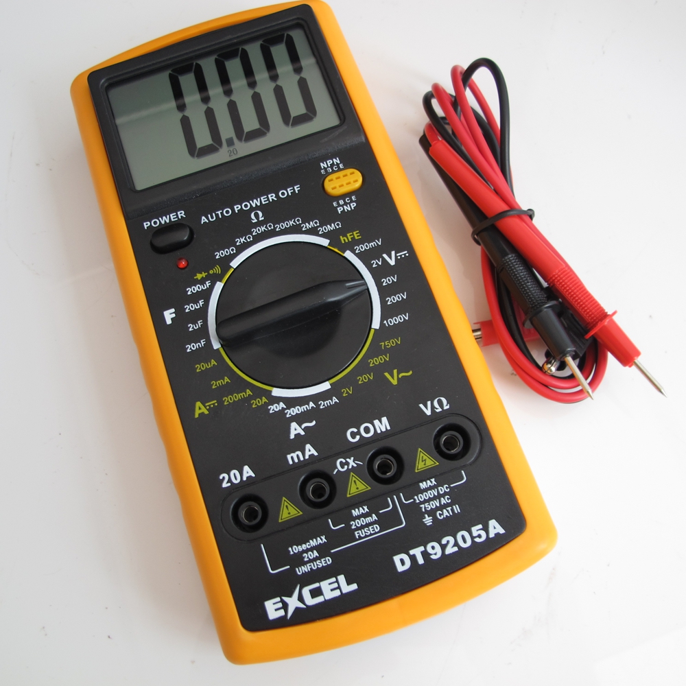 Multimeter universell DT9205A Multimeter universell DT9205A
