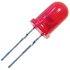 LED 5mm rot 660nm, 60° (L-53SRD-E Kingbright)