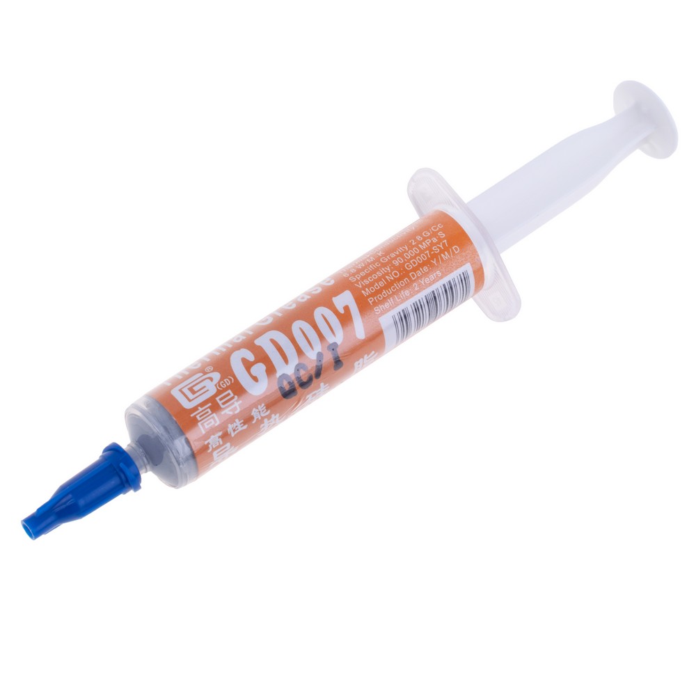 Термопаста GD007 7g 6.8w/m.k (в шприці)