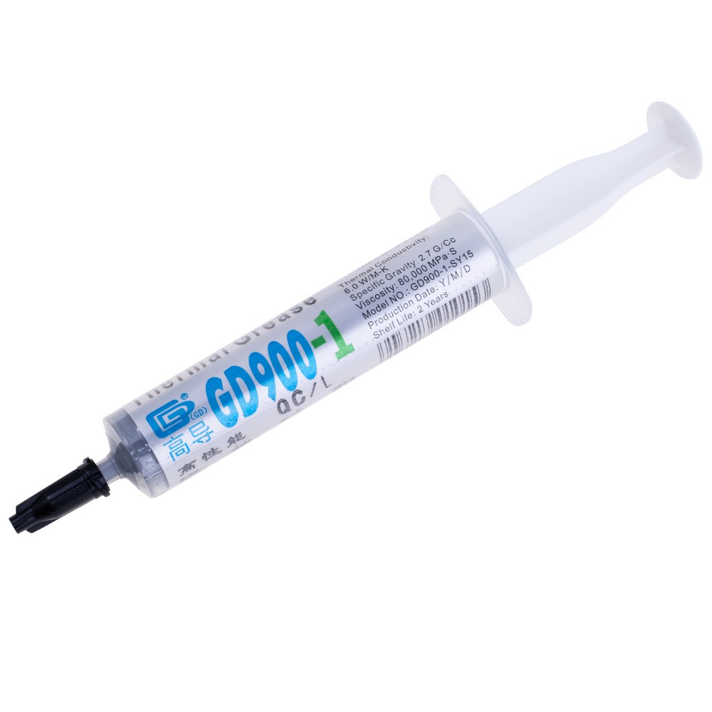 Термопаста GD900-1 15g 6.0w/m.k (в шприці)