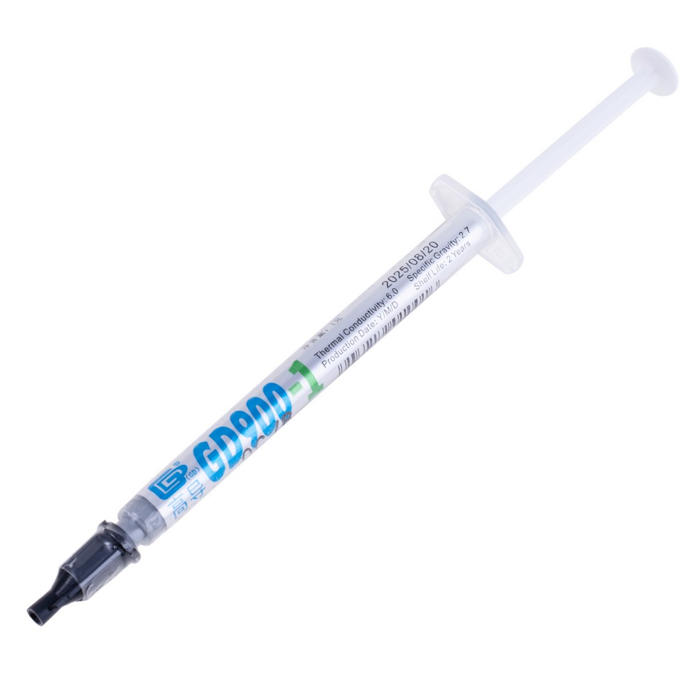 Термопаста GD900-1 1g 6.0w/m.k (в шприці)