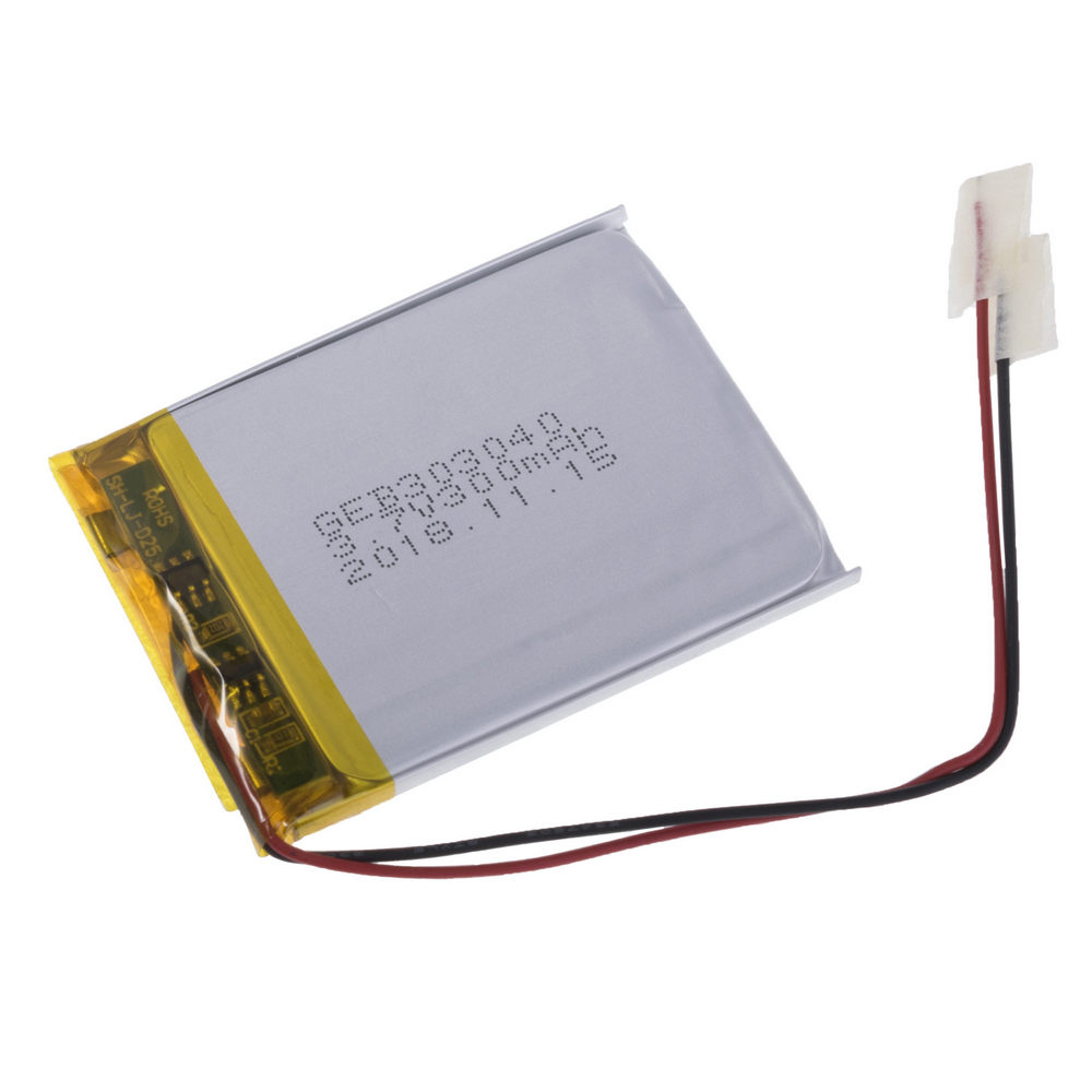 LiPo 300 mAh, 3,7V, 3x30x40мм (GEB) аккумулятор литий-полимерный)