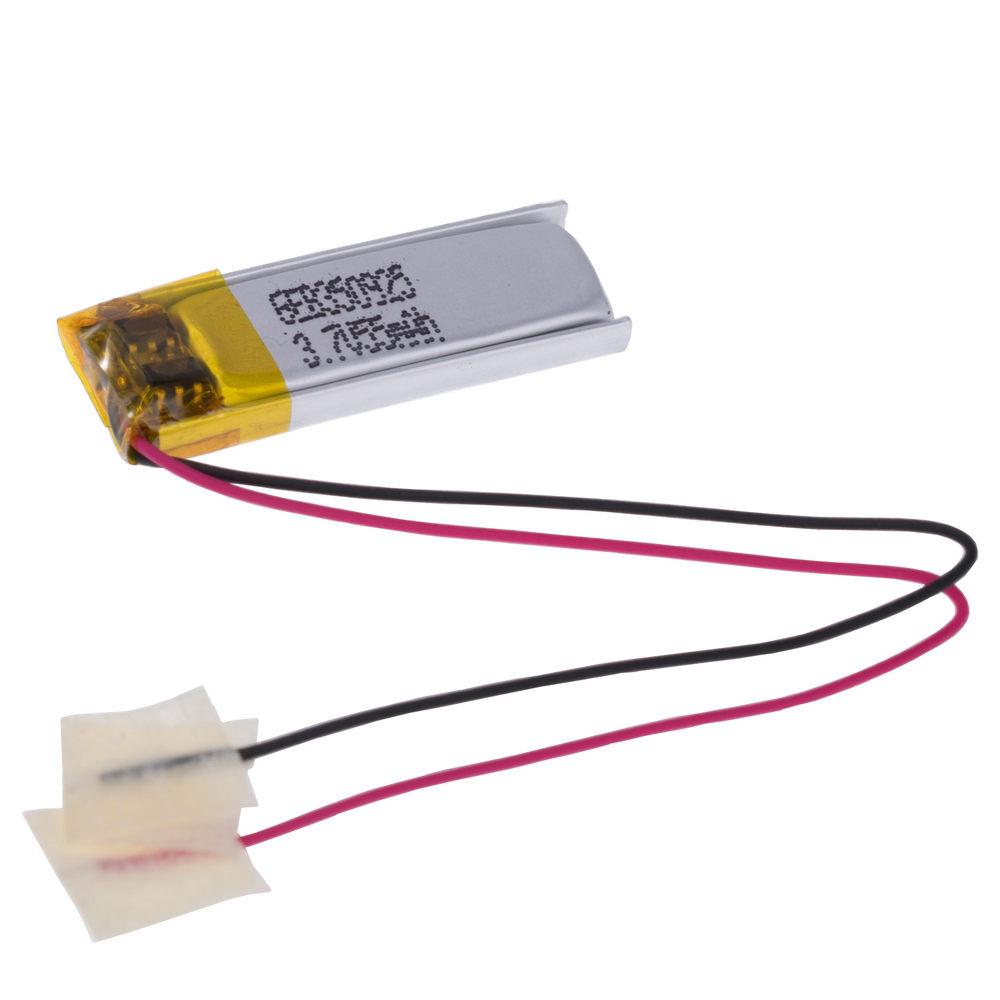 LiPo 55 mAh, 3,7V, 3,5x9x25мм (GEB) аккумулятор литий-полимерный)