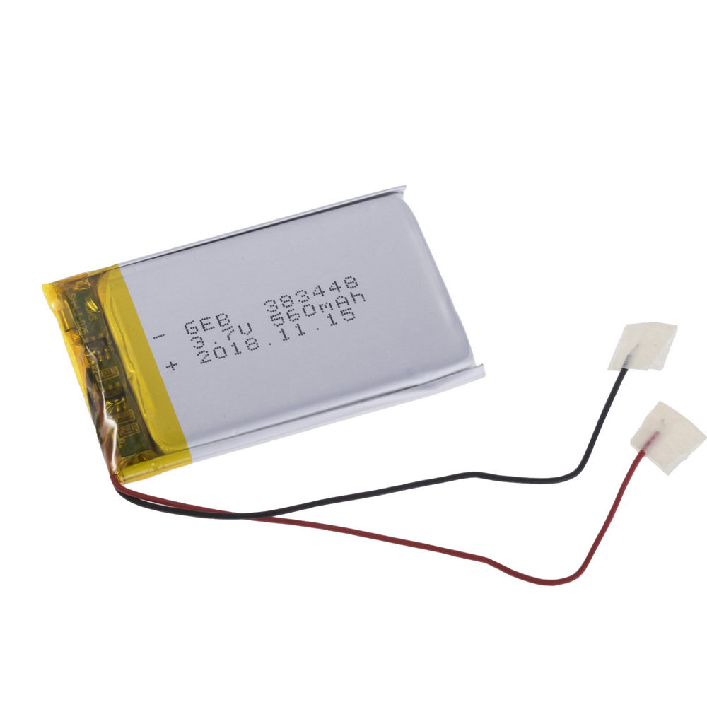 LiPo 560 mAh, 3,7V, 3,8x30x48мм (GEB) аккумулятор литий-полимерный)