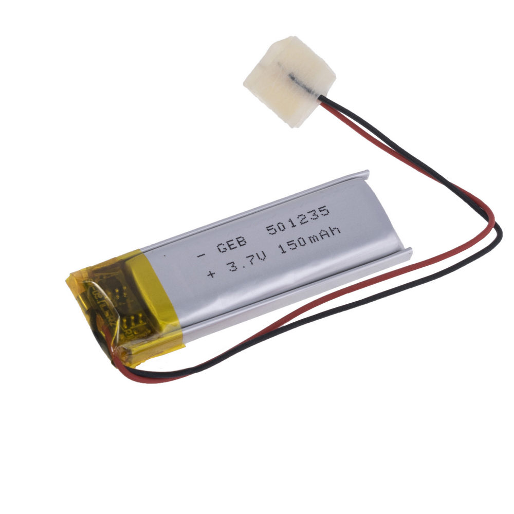 LiPo 150 mAh, 3,7V, 5x12x35мм (GEB) аккумулятор литий-полимерный)