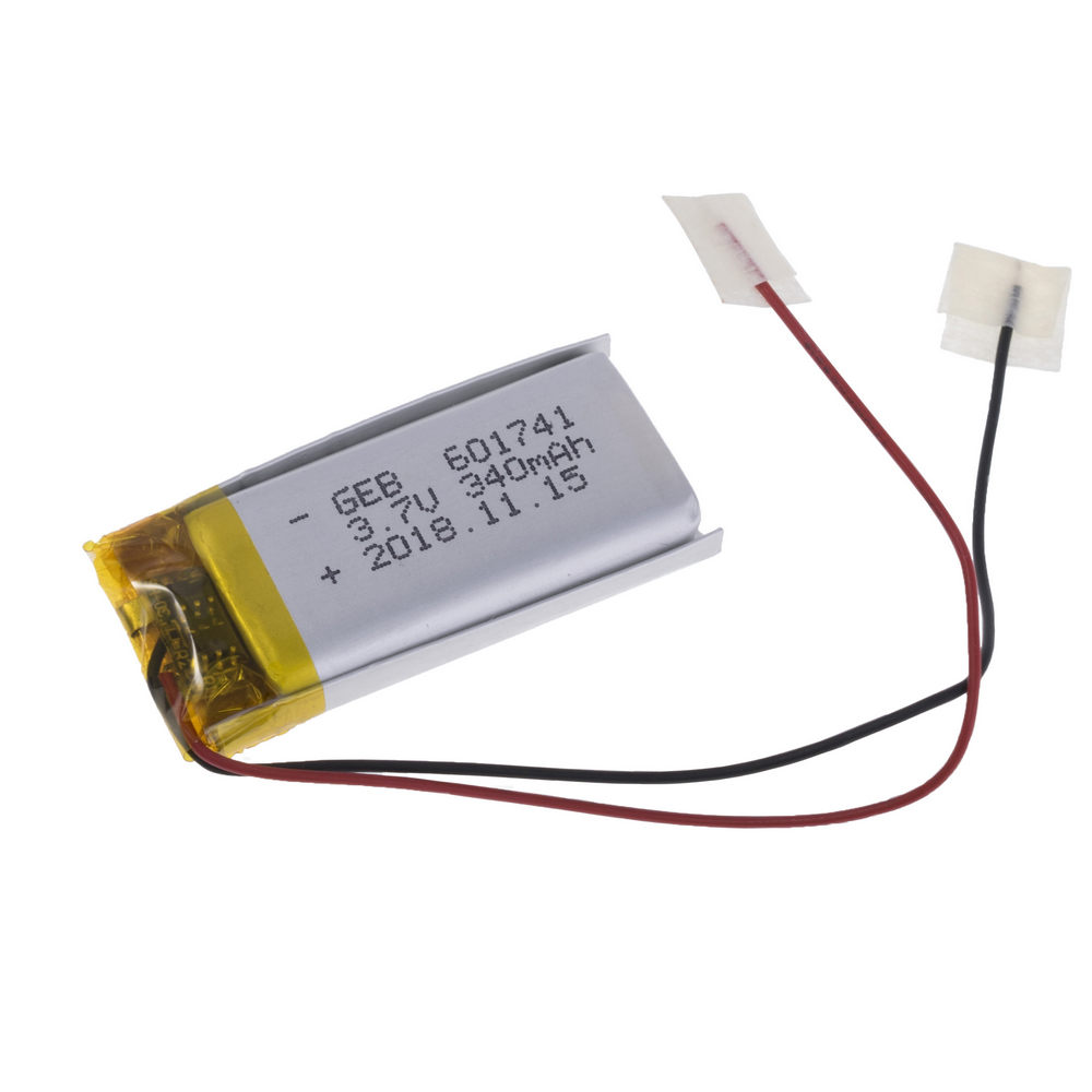 LiPo 340 mAh, 3,7V, 6x17x41мм (GEB) аккумулятор литий-полимерный)