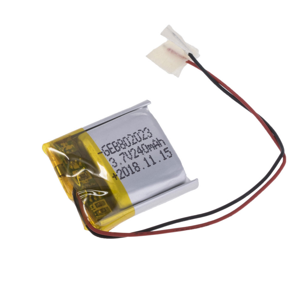 LiPo 240 mAh, 3,7V, 8x20x23мм (GEB) аккумулятор литий-полимерный)