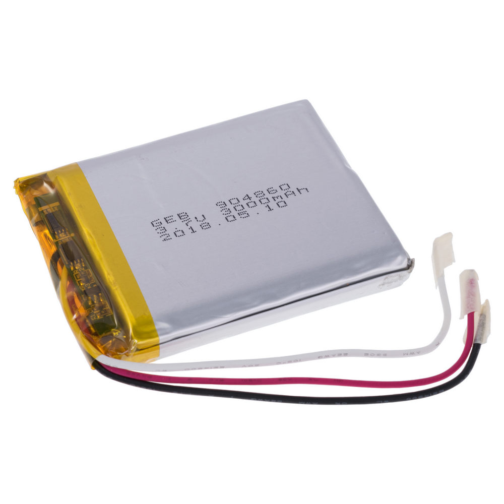 LiPo 3000 mAh, 3,7V, 9x48x60мм (GEB) аккумулятор литий-полимерный)