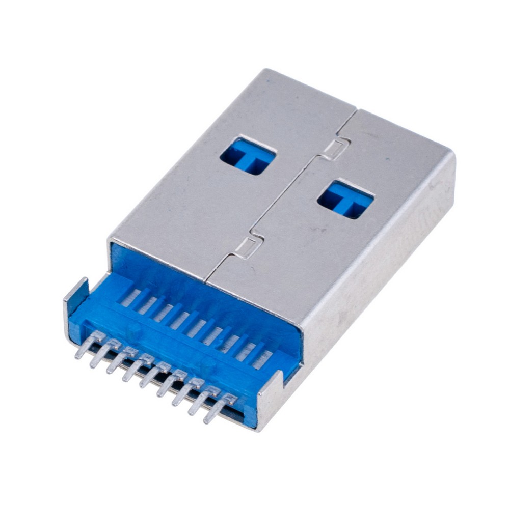 Роз’єм горизонтальний SMD USB3.0