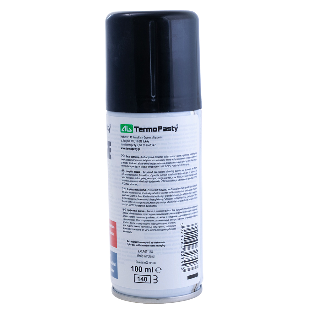 Graphitspray Graphitschmiermittel Spray 100ml AGT-148