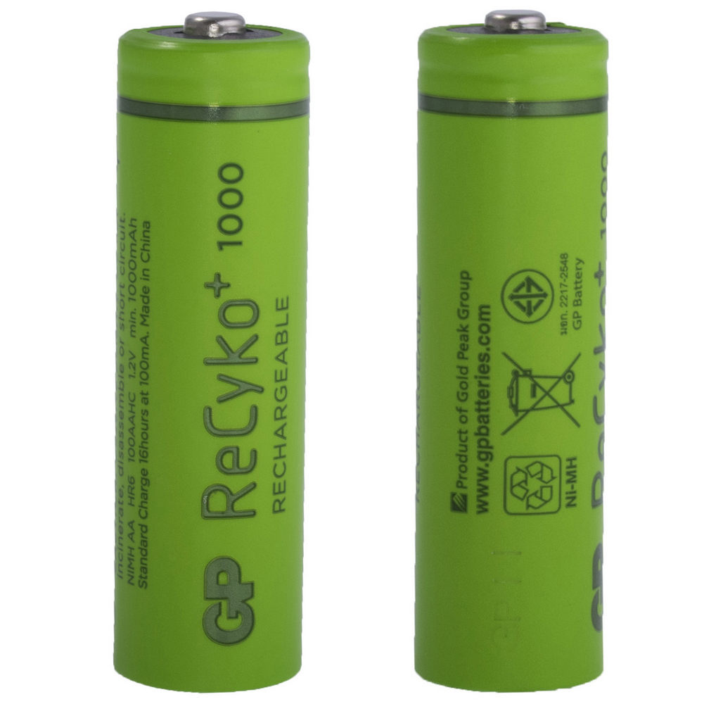 GP100AAHCE-2GBE4 AA NiMH 1000mAh GP ReCyko (аккумулятор никель-металлгидридный)