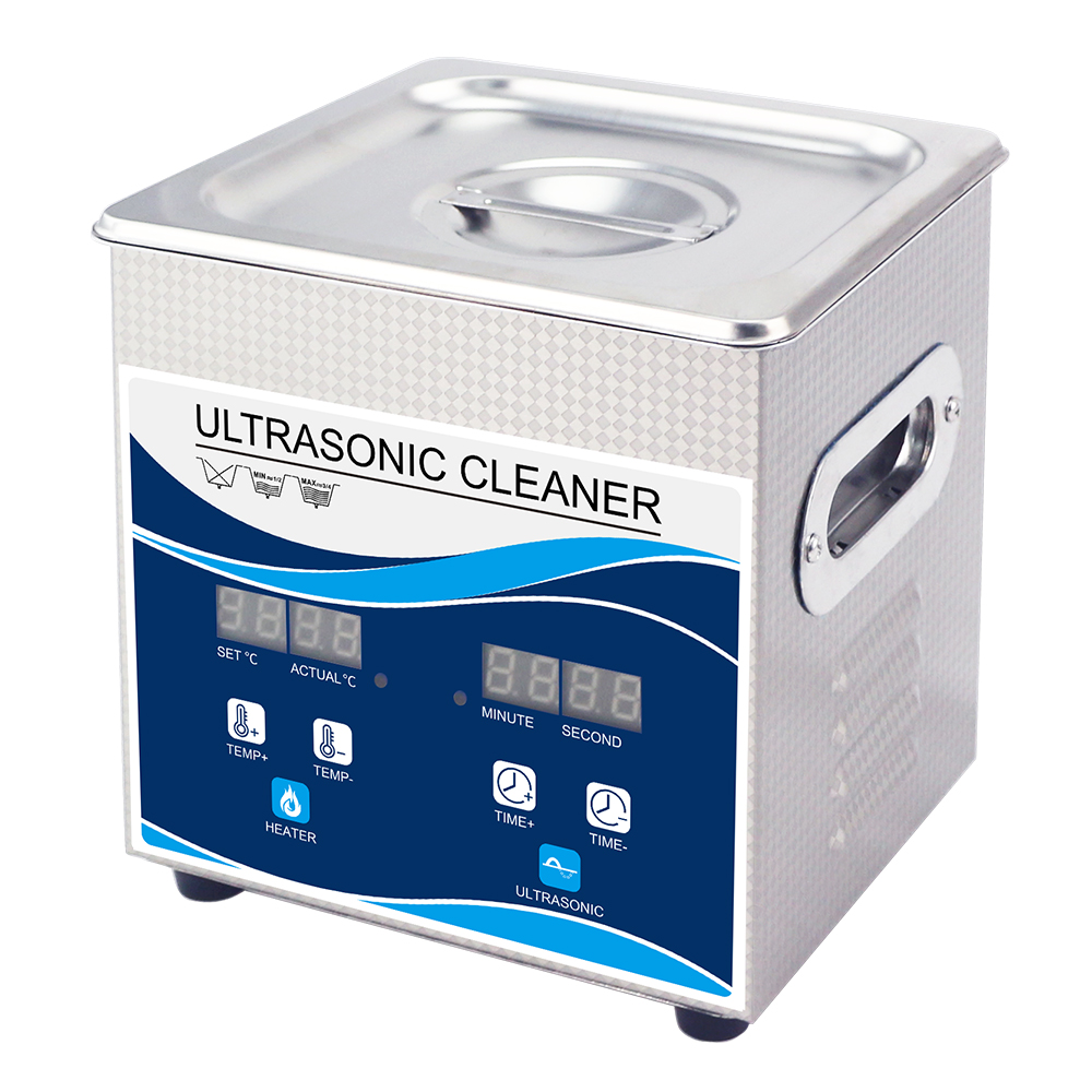 Ультразвуковой очиститель-ванна 1,3л 120Вт/40kHz c подогревом 150Вт (GS0201 – Granbo)