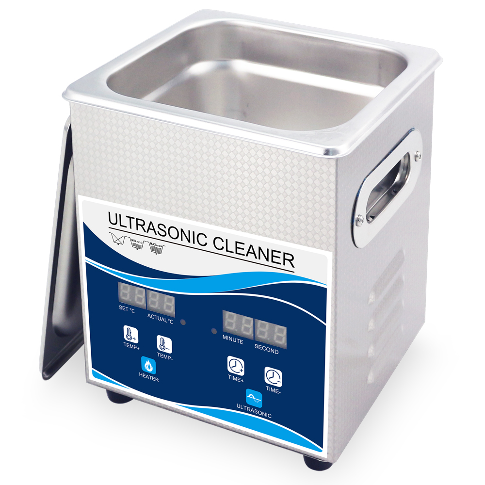 Ультразвуковий очищувач-ванна 2л 120Вт / 40kHz з підігрівом 150Вт (GS0202 - Granbo). Уцінка: після ремонту