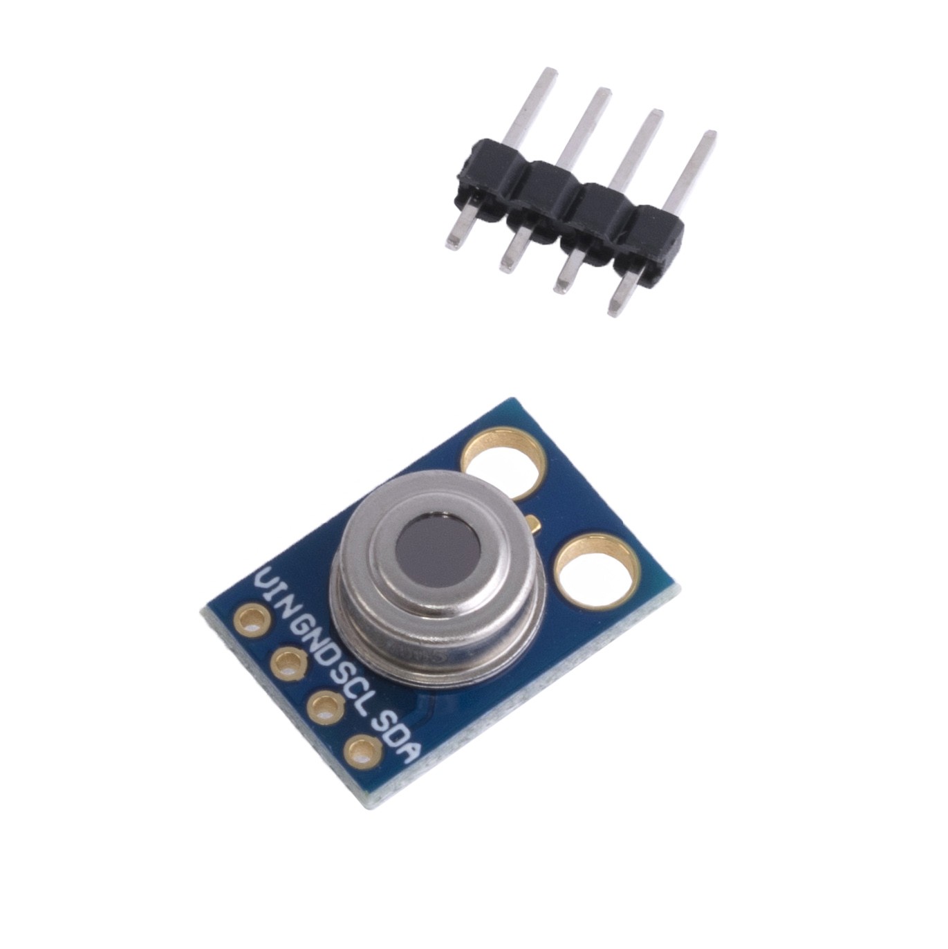 Бесконтактный датчик температуры GY-906 (MLX90614) Бесконтактный датчик температуры GY-906 (MLX90614)