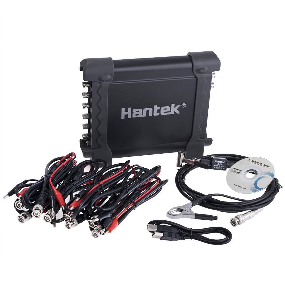 Цифровой осциллограф Hantek 1008C + HT25