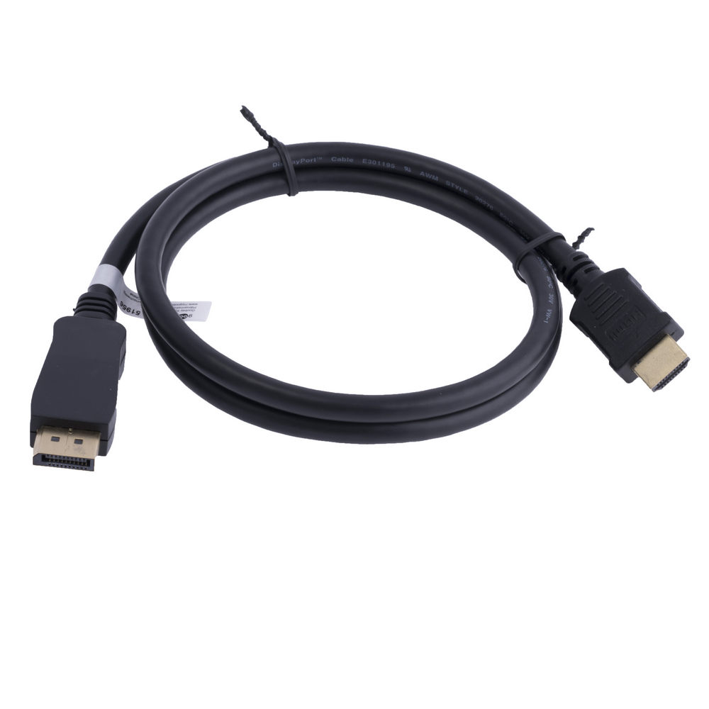 Кабель DispalyPort 1.1, вилка DisplayPort, вилка HDMI, 1м (MC.2200.1112.010BK) Кабель DispalyPort 1.1, вилка DisplayPort, вилка HDMI, 1м (MC.2200.1112.010BK)