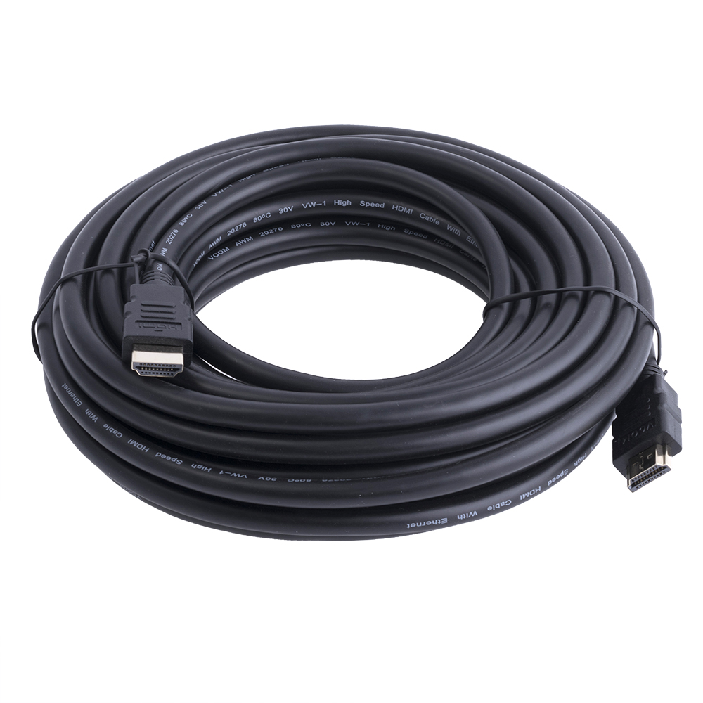 Kabel HDMI 1.4, Stecker HDMI von beiden Seiten, Laenge 10m, schwarz (CG511-100-PB) Kabel HDMI 1.4, Stecker HDMI von beiden Seiten, Laenge 10m, schwarz (CG511-100-PB)