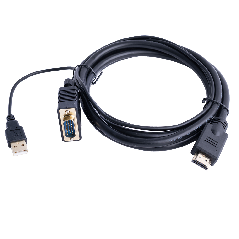 Кабель переходник HDMI в VGA 1,5М