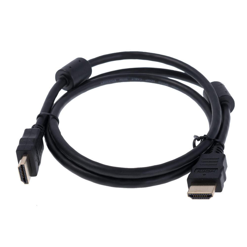 Кабель HDMI 1.4, вилка HDMI, с обеих сторон, 1м, черный (HDMI.HE040.010)