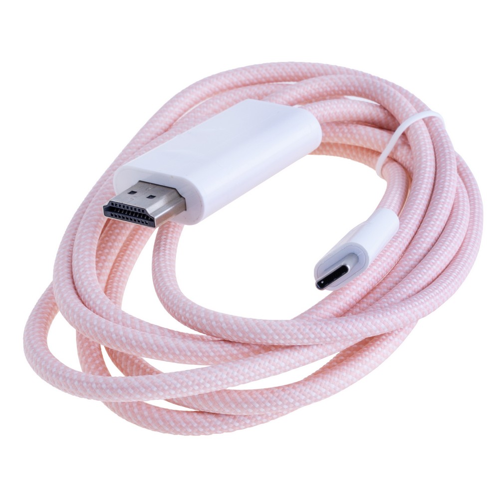 Кабель перехідник HDMI "тато" у USB type-C 2 метри Кабель перехідник HDMI "тато" у USB type-C 2 метри