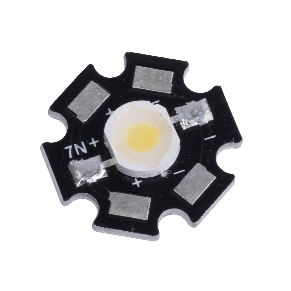 LED HPR8C-49K3YWB/PCB (leistungsstark, 3W)