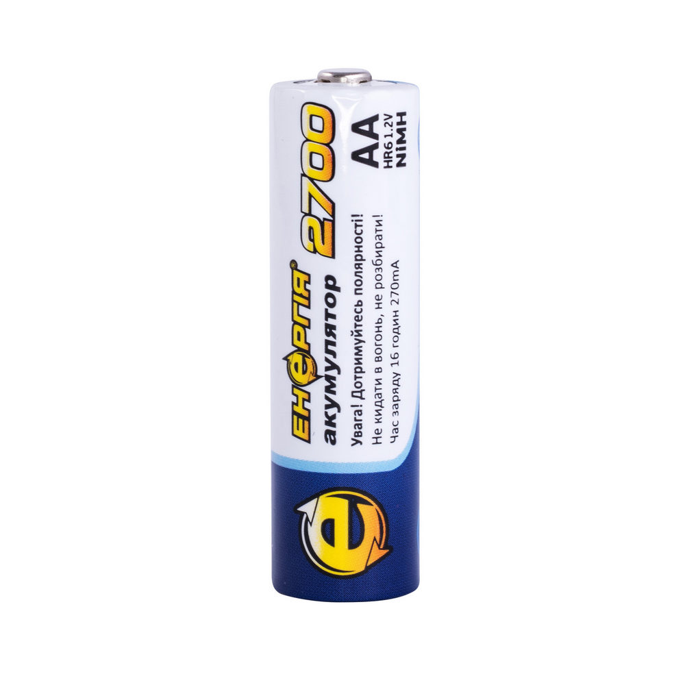 HR6, NiMH, 2700mAh, 1.2V, AA, Energiya, (in Blister C2) (Akku NiMH)