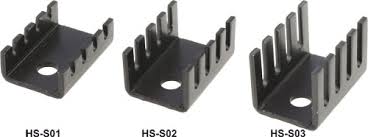 Kühlkörper Aufsteckkühlkörper gepresst Alu für TO220 27,7K/W schwarz 19x13,2x9,5 mm HS-S02 Kühlkörper Aufsteckkühlkörper gepresst Alu für TO220 27,7K/W schwarz 19x13,2x9,5 mm HS-S02