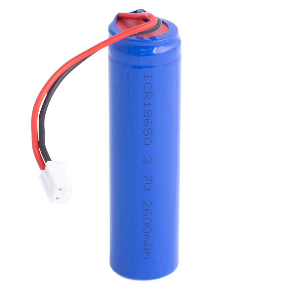 ICR18650 with PCB (Stick+plug) 3.7V 2600mAh 7.8A (Lipowe) аккумулятор