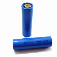 ICR18650 (3.7V, 1900mAh), Akku