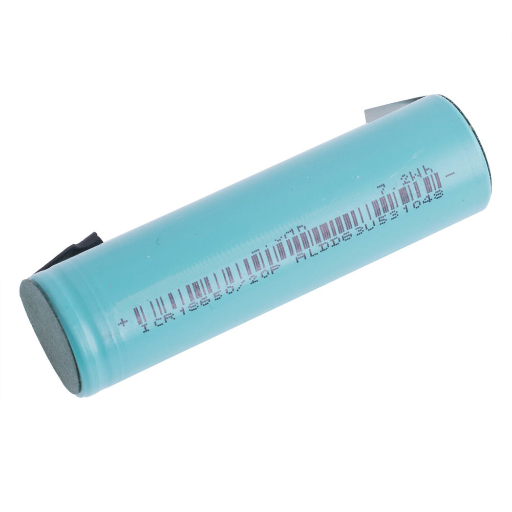 ICR18650P with stick (contacts) 3.7V 2000mAh 20A (Lipowe) акумулятор