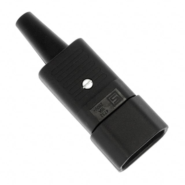 IEC 60320 AC-Netz C14 Stecker männlich 10A 250VAC (4732.0000)