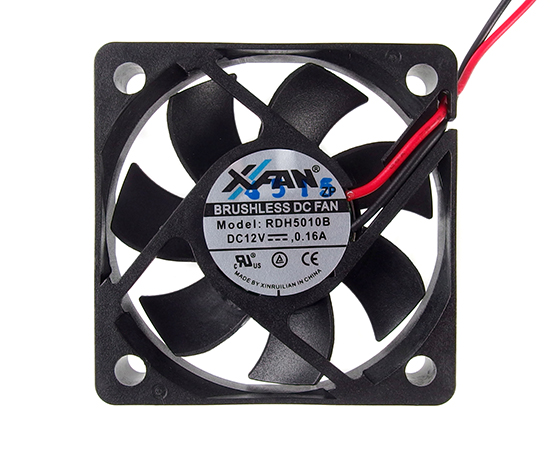 Вентилятор 50x50x10, 12V (RDH5010B) Вентилятор 50x50x10, 12V (RDH5010B)