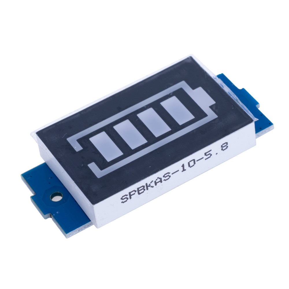 Індикатор заряду літієвої батареї 1S синій Індикатор заряду літієвої батареї 1S синій