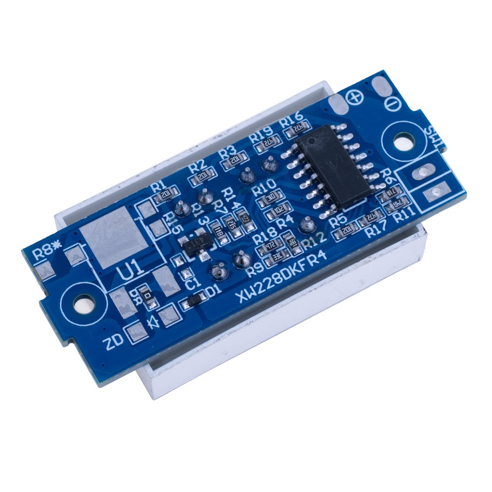 Індикатор заряду літієвої батареї 1S синій Індикатор заряду літієвої батареї 1S синій