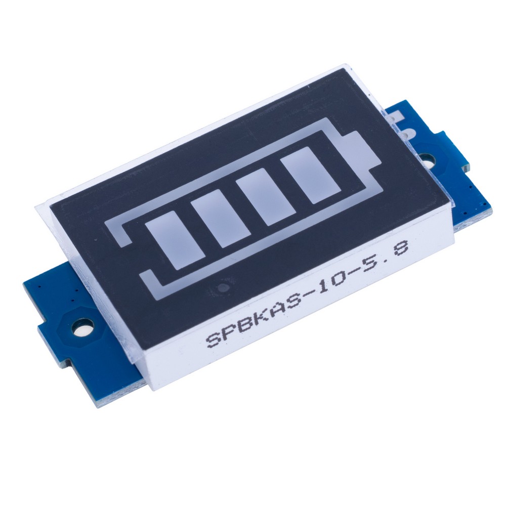 Індикатор заряду літієвої батареї 3S синій Індикатор заряду літієвої батареї 3S синій