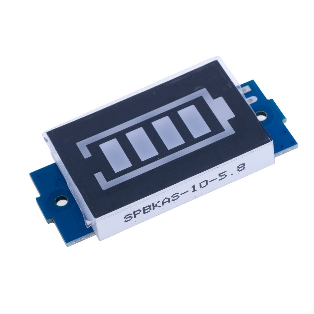 Індикатор заряду літієвої батареї 4S синій Індикатор заряду літієвої батареї 4S синій