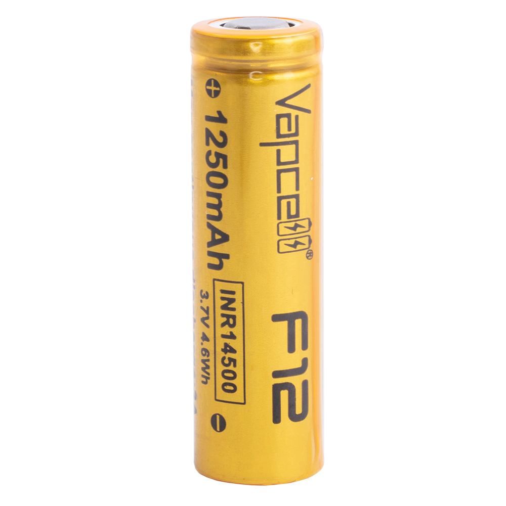 INR14500 (F12, 1250mAh 3.7V, Vapcell)