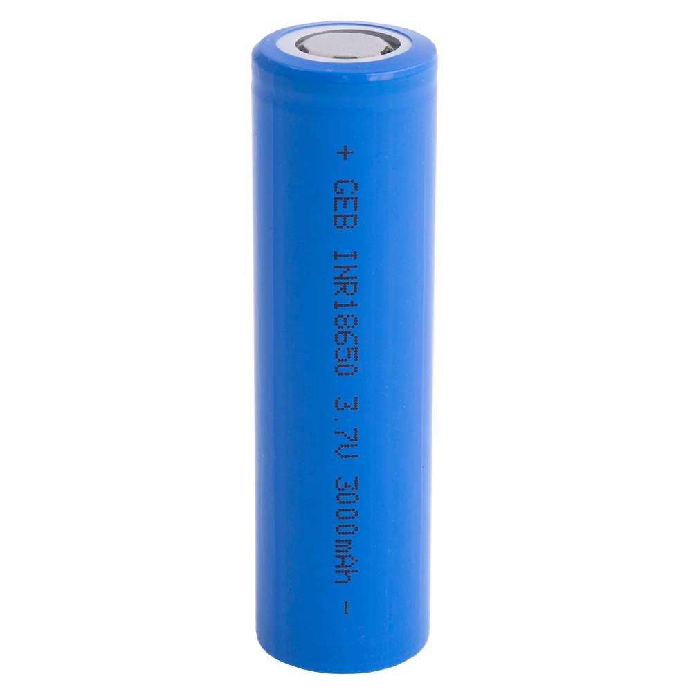 Li-Ion 3000mAh, 3,7V, 18650 GEB літій-іонний акумулятор INR18650 Li-Ion 3000mAh, 3,7V, 18650 GEB літій-іонний акумулятор INR18650